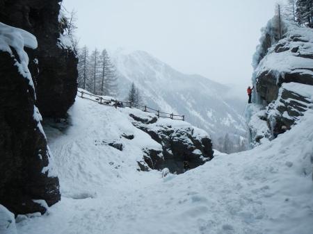 Lillaz frozen waterfalls