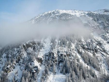 Mountain in Trient, Switzerland