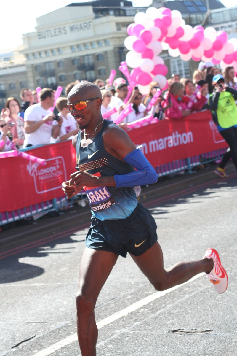 Farah's just warming up