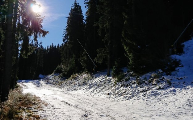 Snowy trails, Pirin Mountains